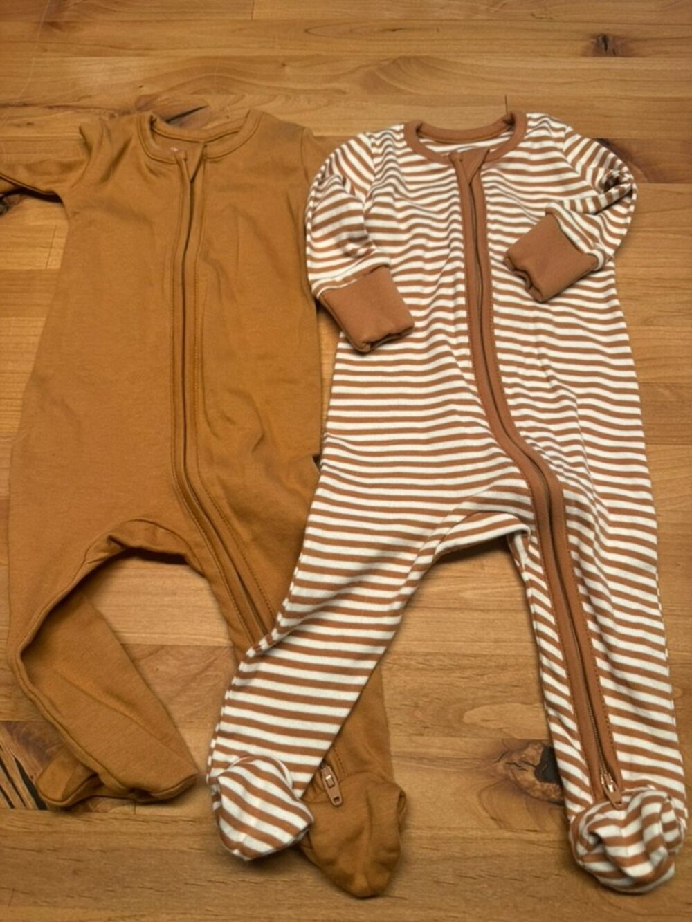 Colored Organics Peyton Zipper Sleeper Set of 2 NWOT Size 0-3M